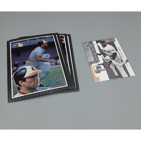 Cal Ripken, Nolan Ryan, Ryan Sandberg, Wade Boggs, Tony Gwynn + Baseball Cards - Picture 3 of 3